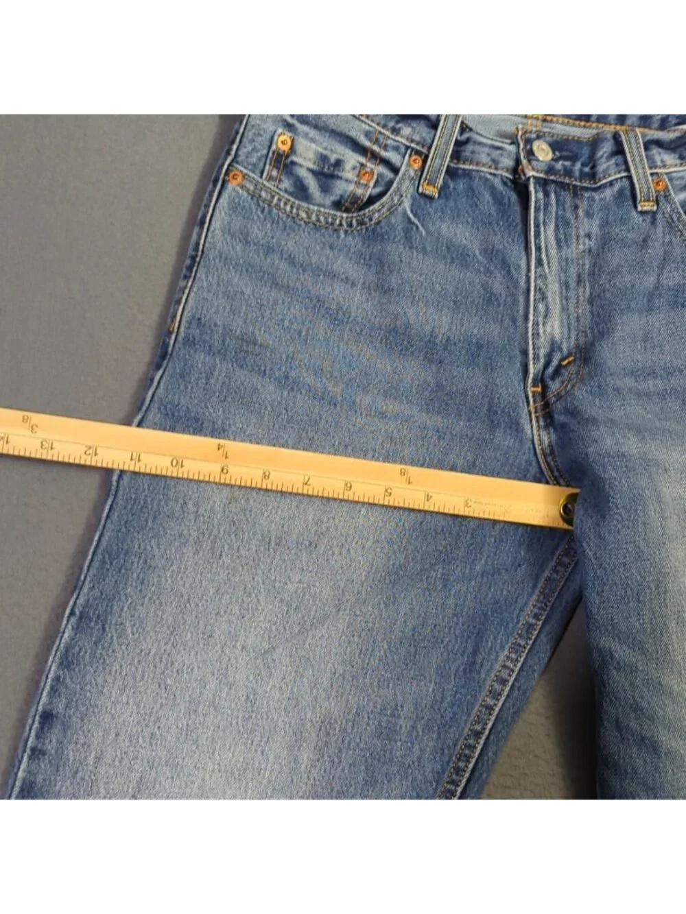Levi's Jeans Men's 29x32 Fits 29x30 Blue 550 '92 Relaxed Taper Fit Denim